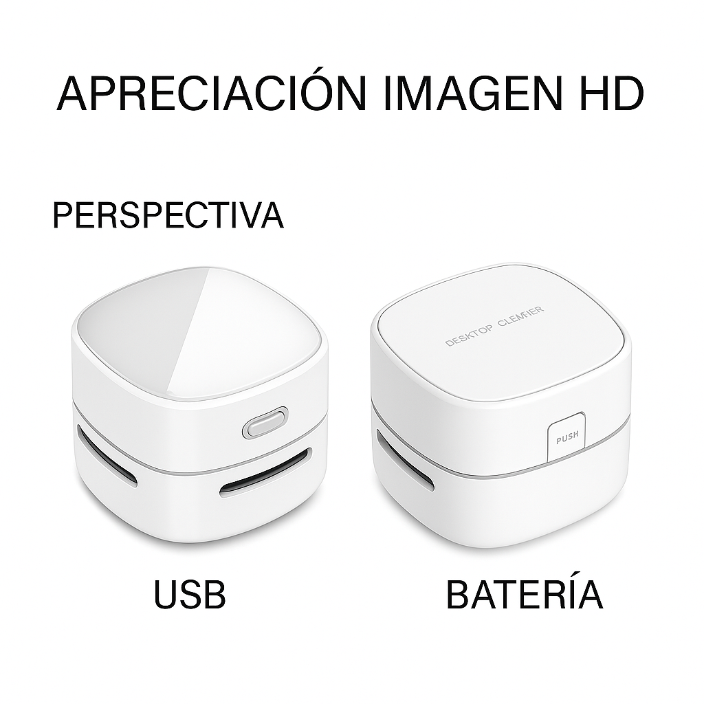 Aspirador de mano portátil para escritorio